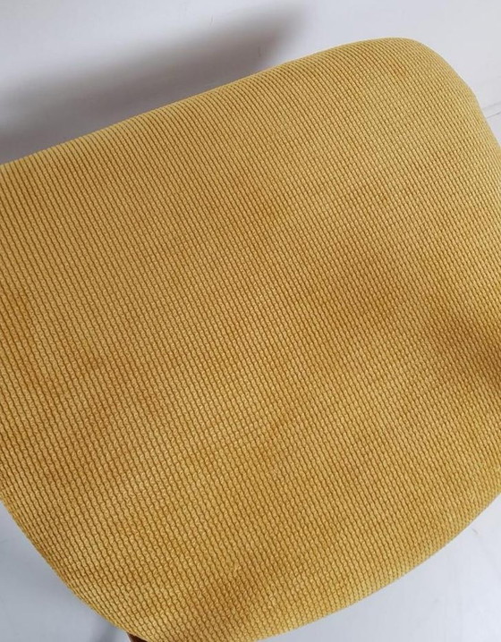 Image 1 of Vintage Artifort Kho Liang Le three-seater sofa, newly upholstered in yellow