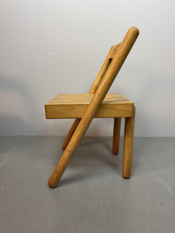 Image 1 of Sedie da pranzo brutaliste di metà secolo di Pamio & Toso per Stilwood, set di 4. Italia, 1972