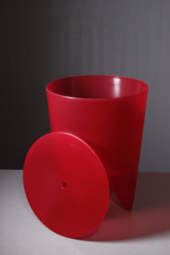 Image 1 of Philippe Starck - "Bubu 1st" stool, 1991 XO edition, translucent red