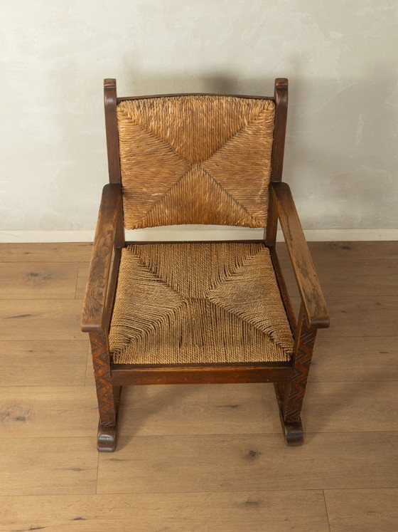 Poltrona brutalista – Poltrone, Rattan, Wood (photo 7 of 7)