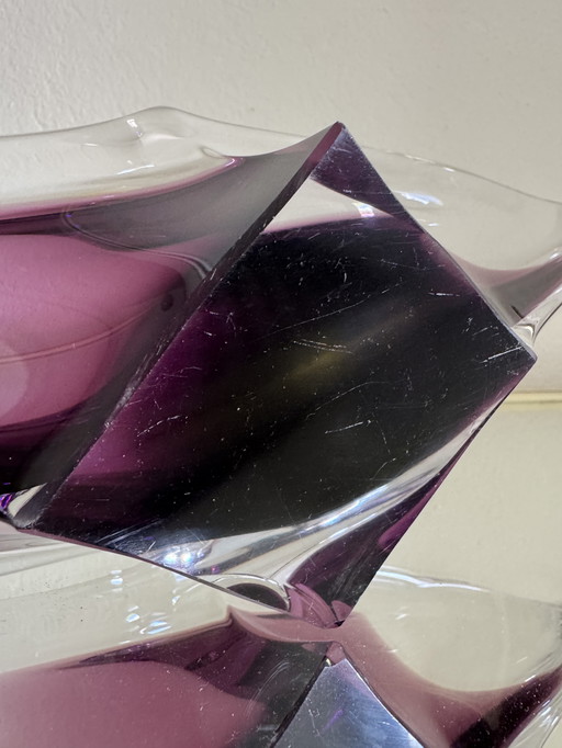 Amethyst crystal cup from the 70s