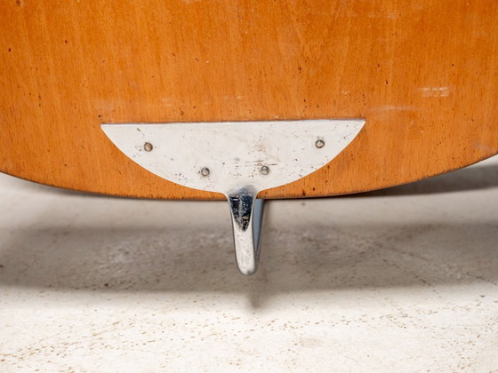 Image 1 of Tsjechoslowaakse functionalistische eethoek, toegeschreven aan Jindřich Halabala, jaren 1930-1940.