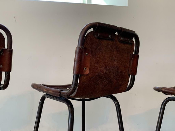 Image 1 of Sgabelli da bar dal design vintage Charlotte Perriand les Arcs