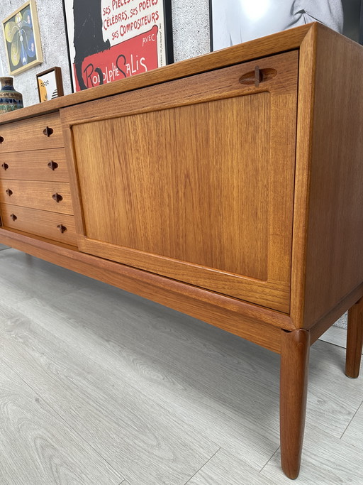 Danish teak sideboard by H.W. Klein for Bramin