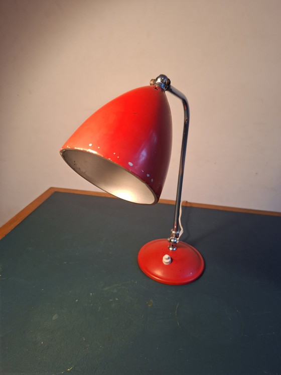 Charmante Mid-Century Desk Lamp – lvb, Reading Lamp, Aluminium, Metal (photo 7 of 12)