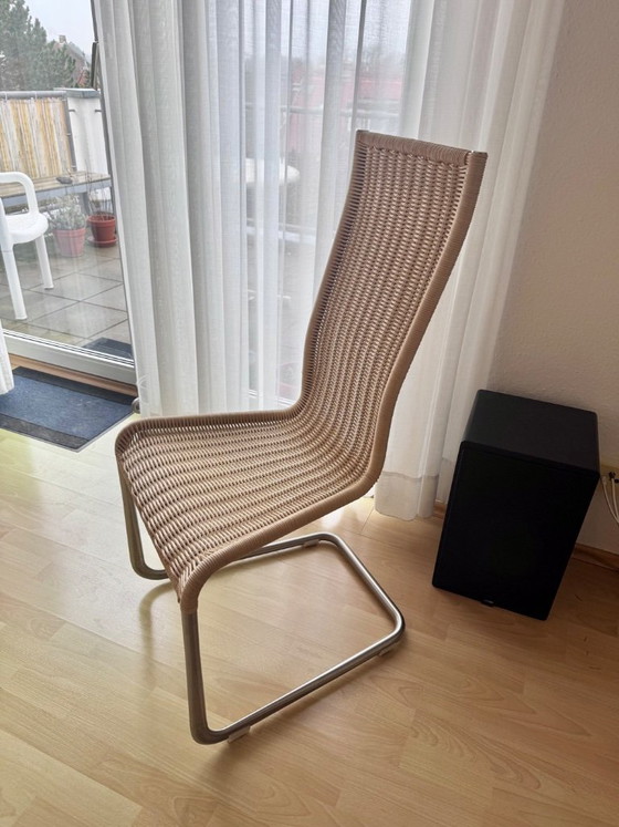 Image 1 of Tecta B25 E - 6 Stühle Freischwinger - Marcel Breuer Bauhaus Design 