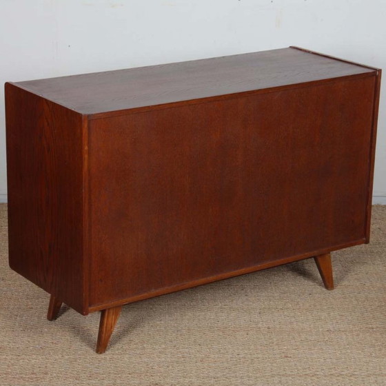 Image 1 of Yellow and white chest of drawers by Jiri Jiroutek, model U-452, 1960