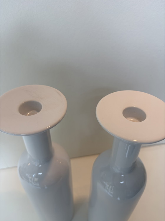Image 1 of Twee kandelaars van Marcel Wanders voor de Bijenkorf