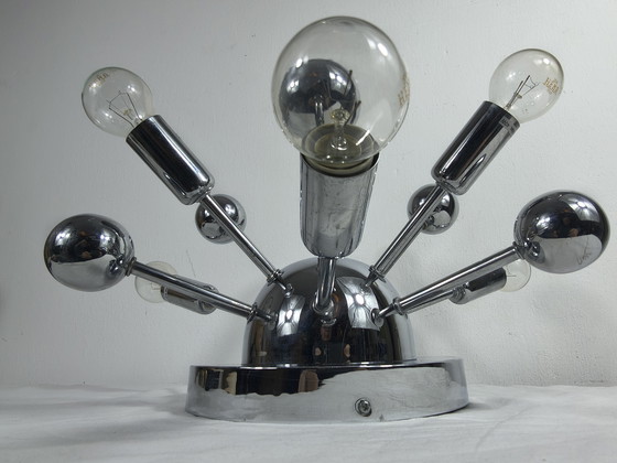Image 1 of Lámpara de pared/techo Sputnik - Diseño de la era atómica
