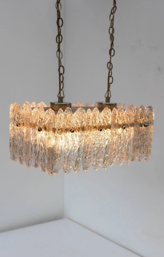 Lampada a sospensione in cristallo "Carl Fagerlund" di Orrefors, Svezia – Lampade a sospensione, Metallo (photo 12 of 16)