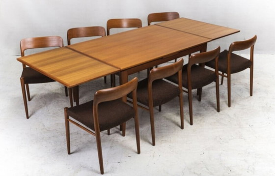 Image 1 of Beautiful vintage dining room table / dinner table Niels Otto Muller