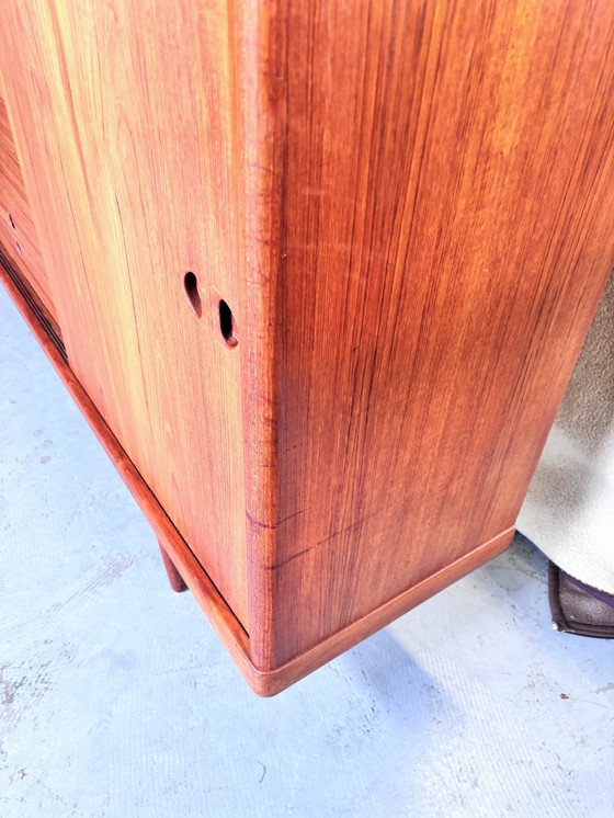 Image 1 of Vintage teak highboard deens design bramin