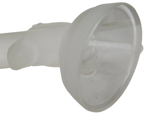 Image 1 of Stile boemo - Lalique - vetro satinato - mascotte per auto in vetro "Longchamp" - terzo quarto del XX secolo