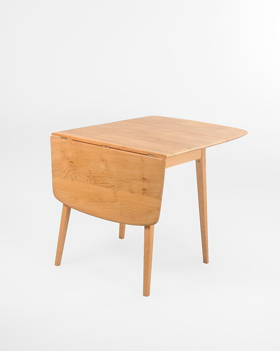 Image 1 of Foldable Dining Table By Ercol Made Of Beech And Elm