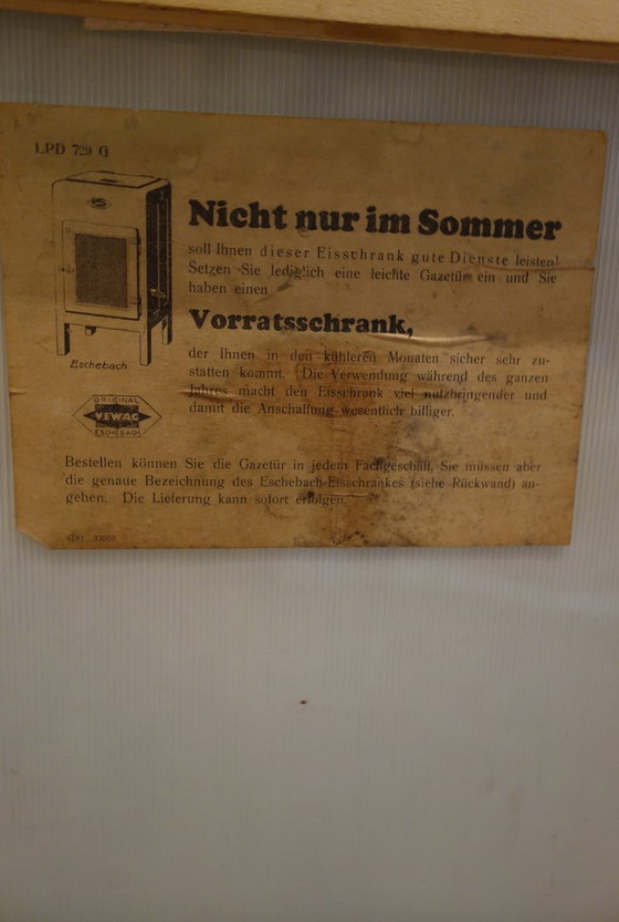 Image 1 of Solid wood cabinet kitchen cabinet vintage icebox