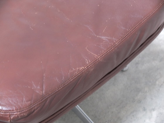 Image 1 of 'F141' Lounge Stoel met Voetenbank van Geoffrey Harcourt voor Artifort, 1972