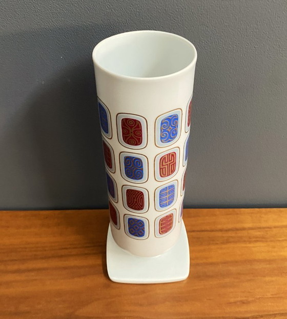 Image 1 of Alka Bavaria Vase on square base 1960s