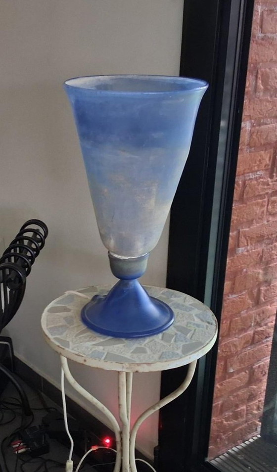 Image 1 of Vetro di Murano - Lampada di design italiano vintage - Vetro soffiato a mano Scavo - Modello XL