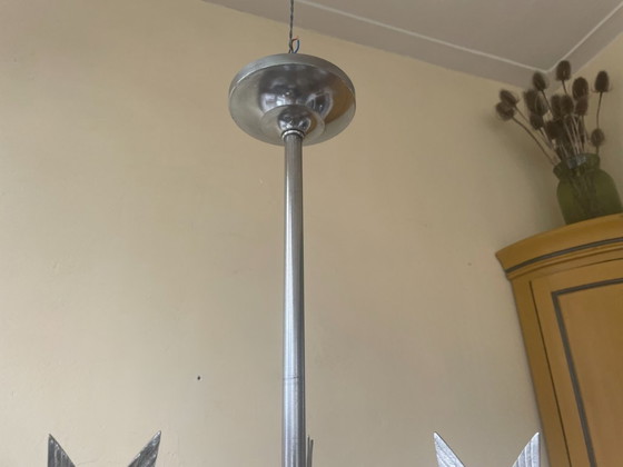 Image 1 of Lámpara colgante Lámpara de techo Art Déco 1930 Gorriones Francés