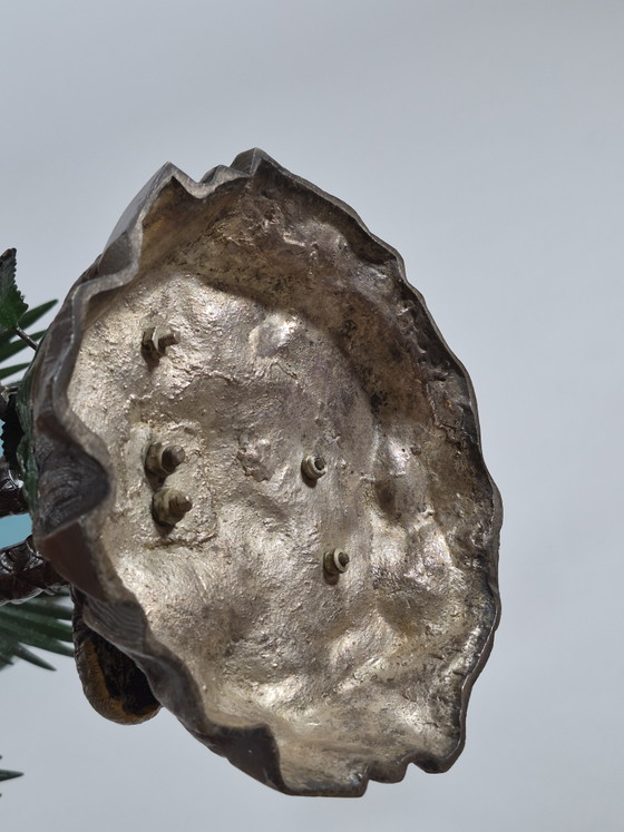 Centrotavola antico in metallo esotico vittoriano del XIX secolo – Oggetti decorativi, Glass (photo 15 of 15)