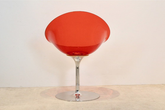 Philippe Starck per Kartell, Sedia Eros Arancione, Italia, Poltrone relax, Rosso, Postmodern (foto 2 di 10)