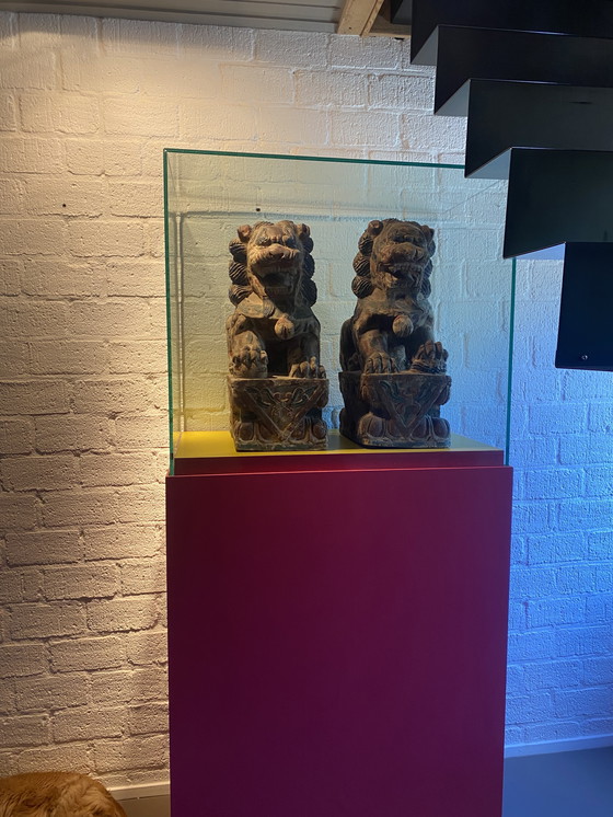 Image 1 of Foo Dogs XXL 50s/60s madera