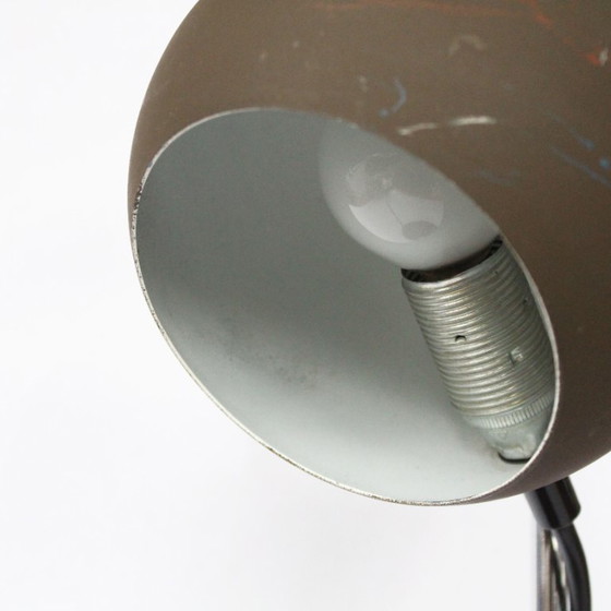 Image 1 of Vintage Mid-Century Eyeball Table Lamp with Chrome accents