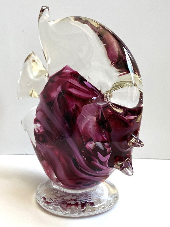 Image 1 of Escultura Sujeto Figura Conejo Zoomorfo en Vidrio Hecho en Malta Mdina Arte Decorativo