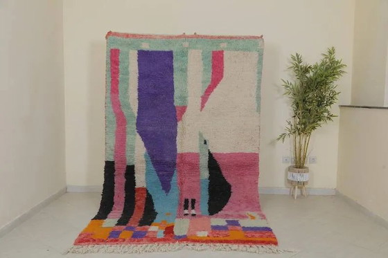 Azilal Berber vloerkleed geweven in wol 200cmx300cm – Vloerkleden en tapijten, Wool, Bohemian (photo 10 of 10)