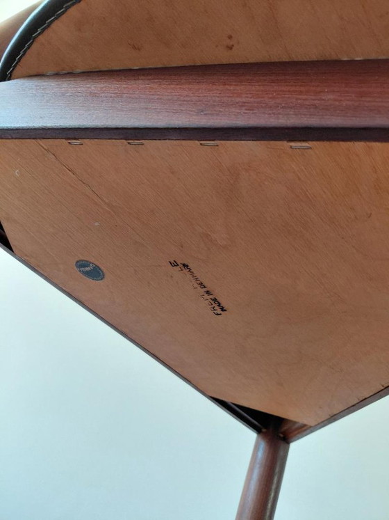 Image 1 of Uitschuifbare eettafel met 4 stoelen Hans Olsen / Frem Røjle / Roundette