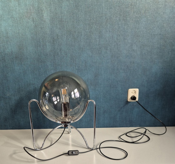 Image 1 of Vintage Table Lamp / Space Age Tripod / 1960s