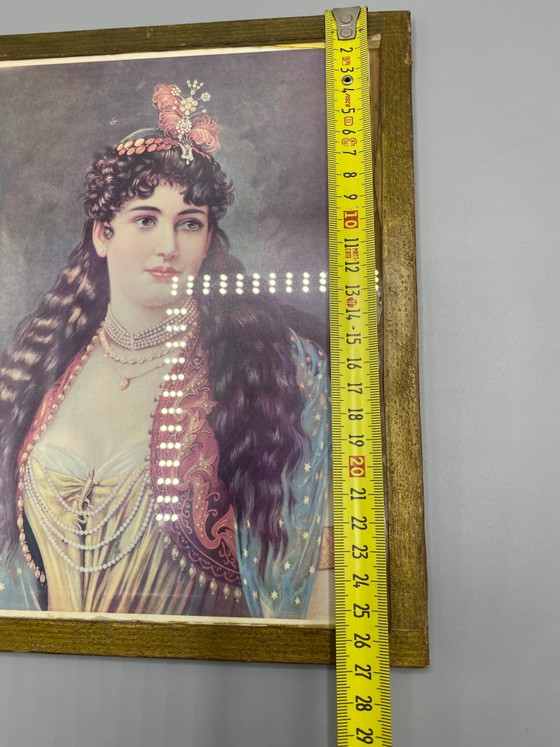 Kchi Kafrosh – ingelijste vintage kleurenprint – Litho's & Zeefdrukken, Glass, Paper (photo 3 of 4)