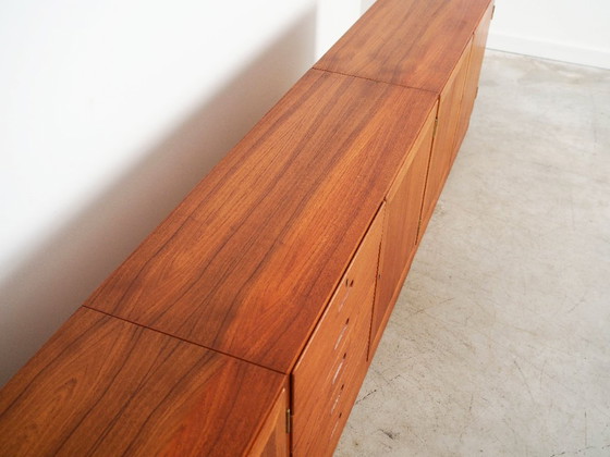 Image 1 of Set di librerie in teak, design danese, anni '70, designer: Kai Winding