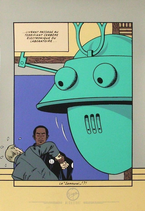 Image 1 of Edgar P. JACOBS Le Samouraï Siebdruck 1990