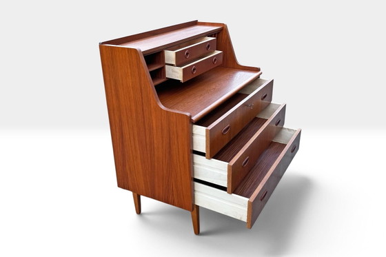 Gunnar Nielsen Tibergaard Secretary Desk – Danish Mid-Century Design – Wood (photo 11 of 15)