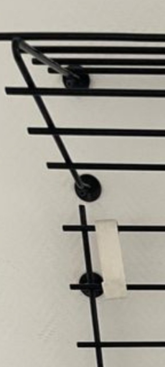 Image 1 of Karl Fichtel für Drahtwerke Erlau – Mid-Century String Garderobe (1950er)