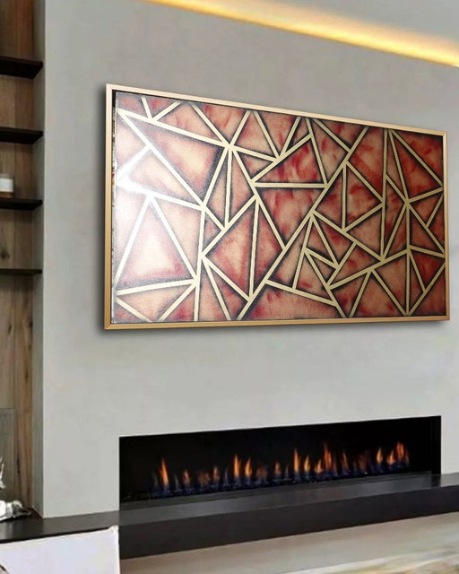 Abstract A1380 - Groot Origineel Schilderij