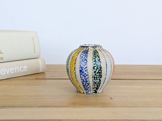 Mini Scheurich Ceramic Vase, Midcentury West German Pottery – Scheurich W-Germany (photo 4 of 11)