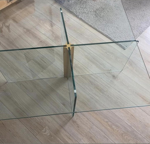 Glass Coffee Table Large