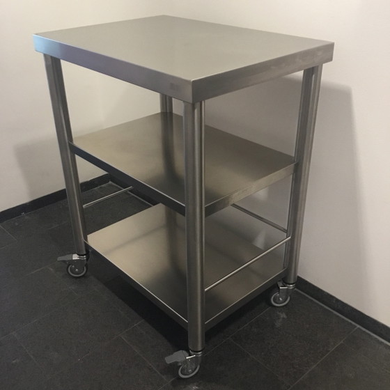 Cucina componibile Jokodomus per uso interno ed esterno. – Carrelli bar, rvs, Metal (photo 6 of 6)