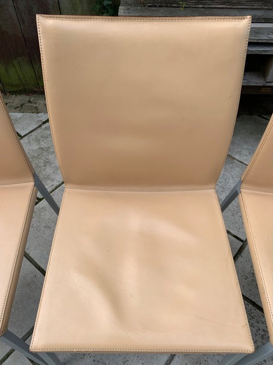 Image 1 of Set of 6 Zanotta chairs