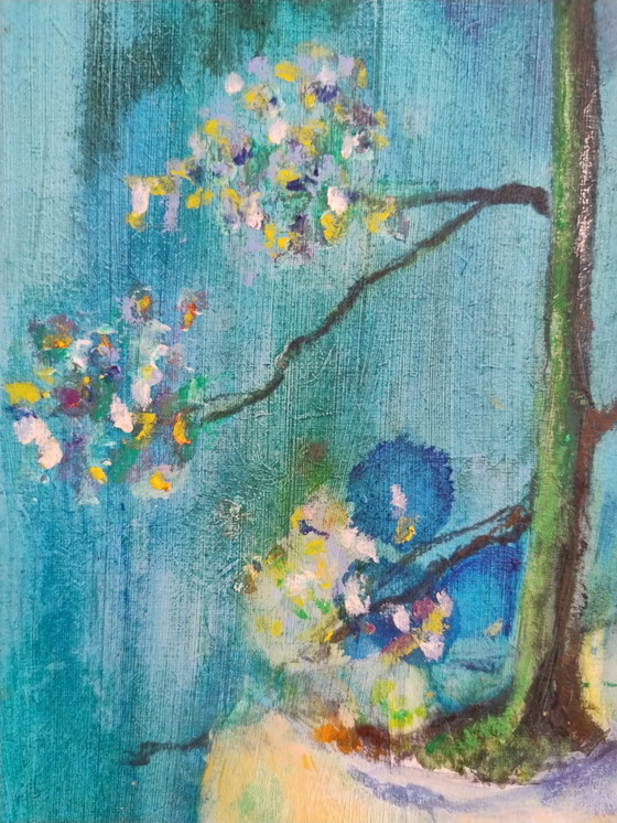 Image 1 of Painting Kitty Blüm Rock Growth