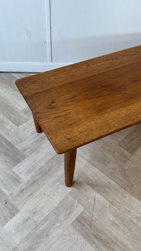 Image 1 of Table basse rectangulaire en chêne