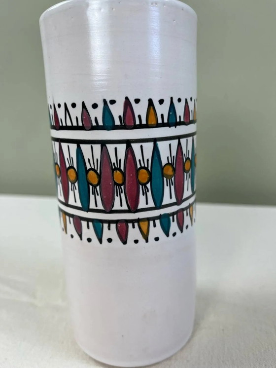 Ethnic handmade vase – Porcelain (photo 4 of 7)