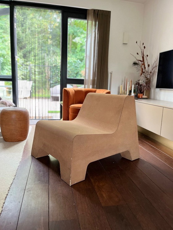 Image 1 of Silla de diseño holandés Ameba con aspecto de corcho