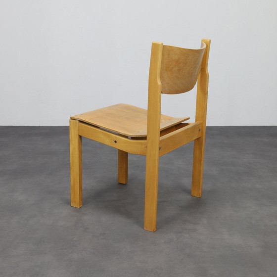 Image 1 of Set van 6 vintage eetkamerstoelen, 1970