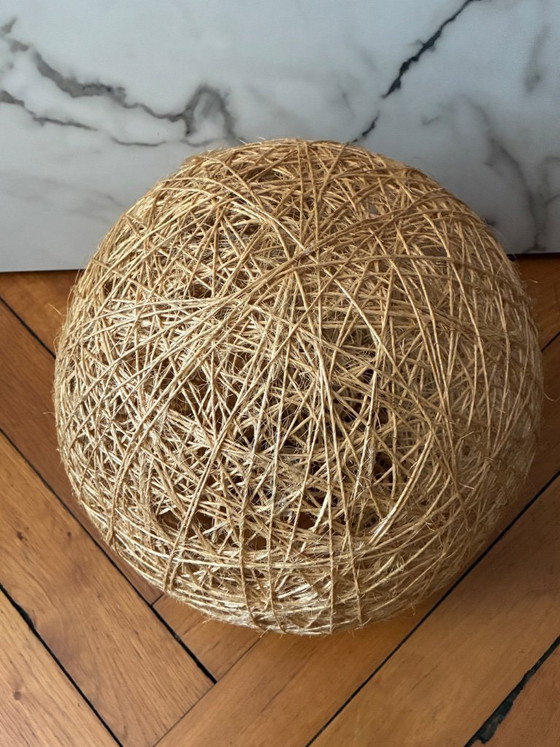 Image 1 of Suspension boule ficelle vintage