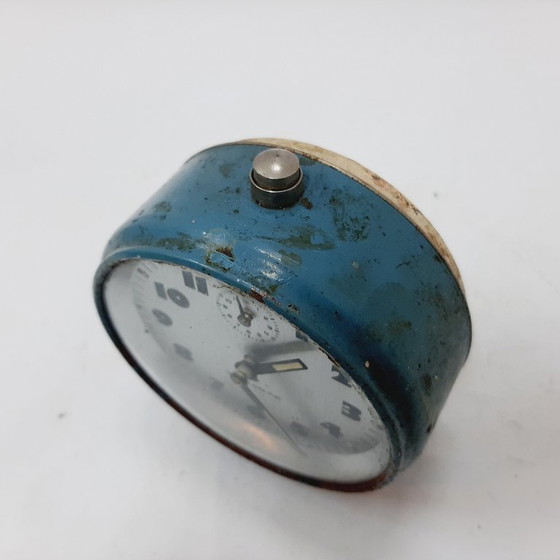 Image 1 of Mid-century mechanical alarm clock for Mera-Poltik, Poland 