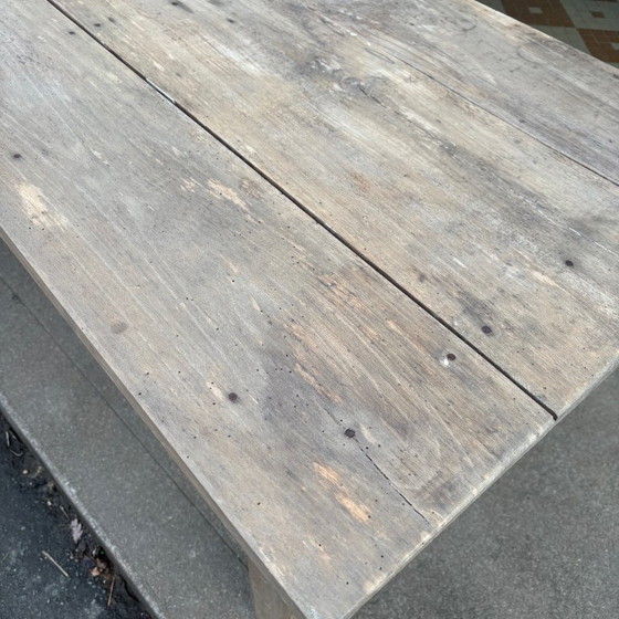 Image 1 of Table de Ferme en Bois
