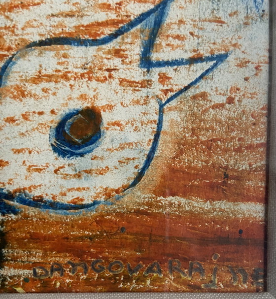 Image 1 of Rajne Dangova pastel / tiza en marco